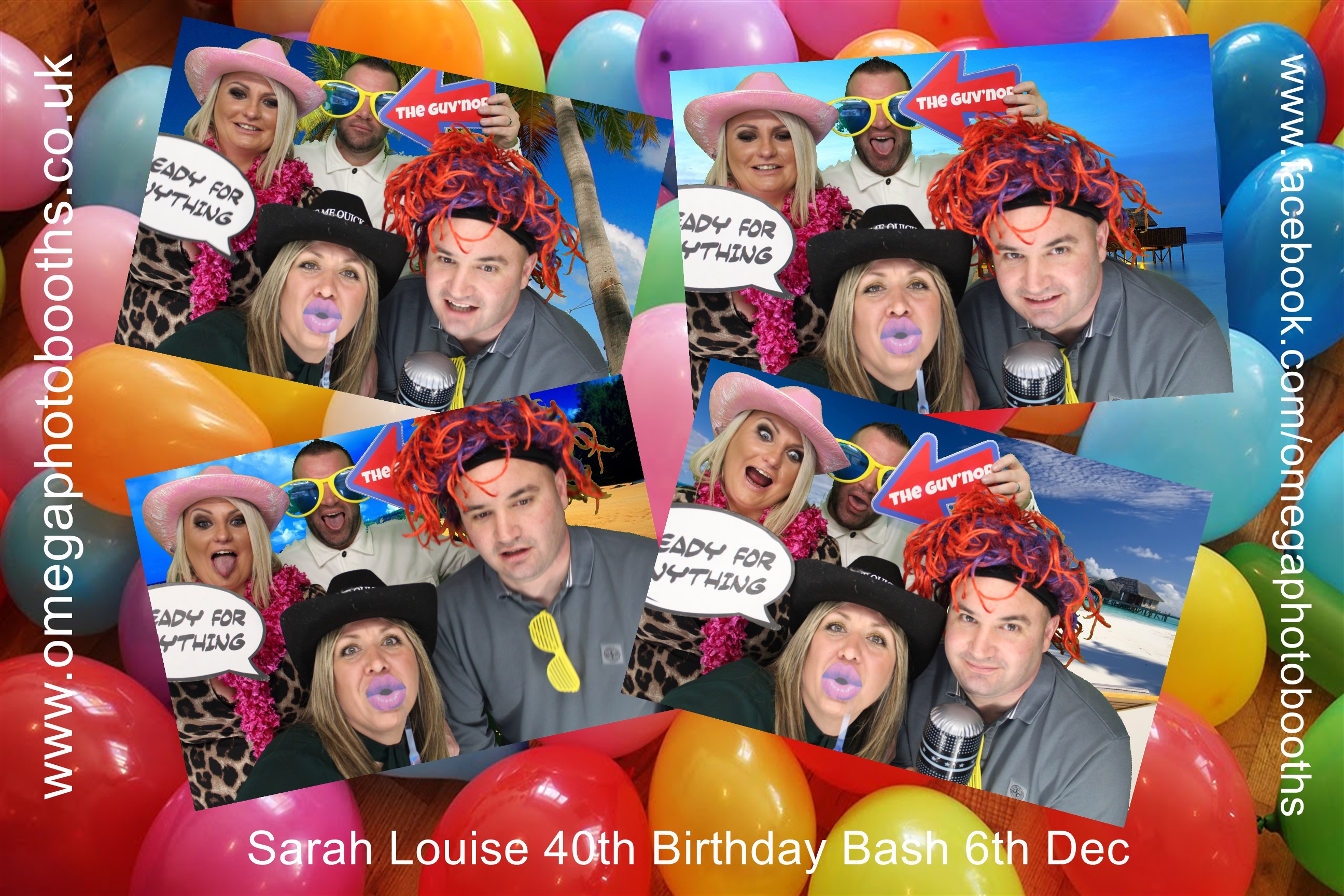 Sarah Louise 40th  | View more photos from the event at gallery.omegaphotobooths.co.uk/u/Omega-Photobooths/Sarah-Louise-40th